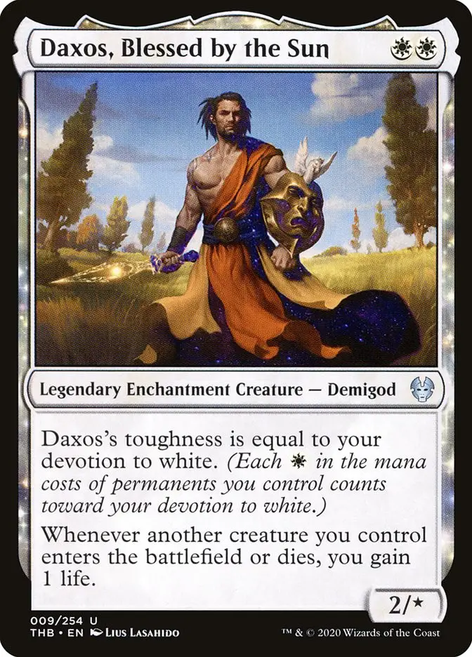 Daxos  Blessed by the Sun (Theros Beyond Death)