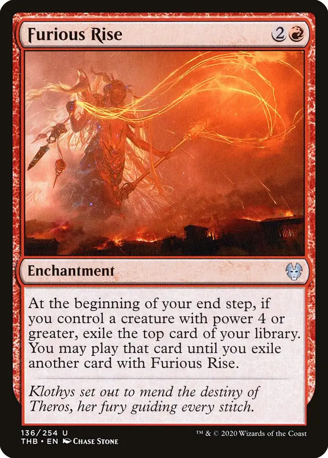 Furious Rise (Theros Beyond Death)