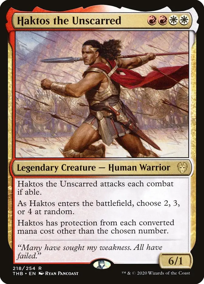 Haktos the Unscarred (Theros Beyond Death)
