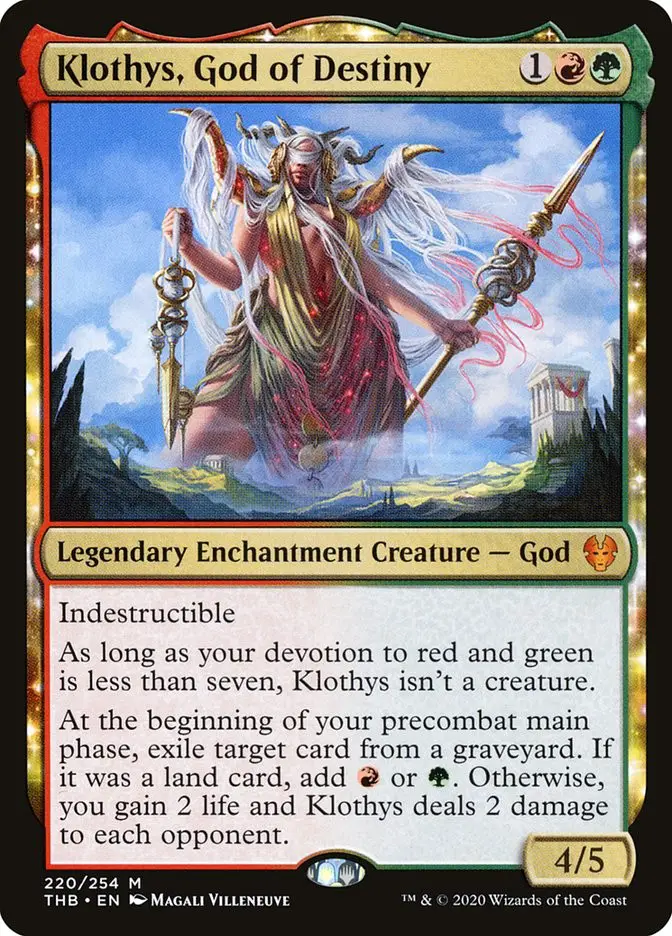 Klothys  God of Destiny (Theros Beyond Death)