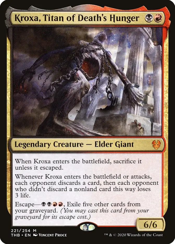 Kroxa  Titan of Death s Hunger (Theros Beyond Death)