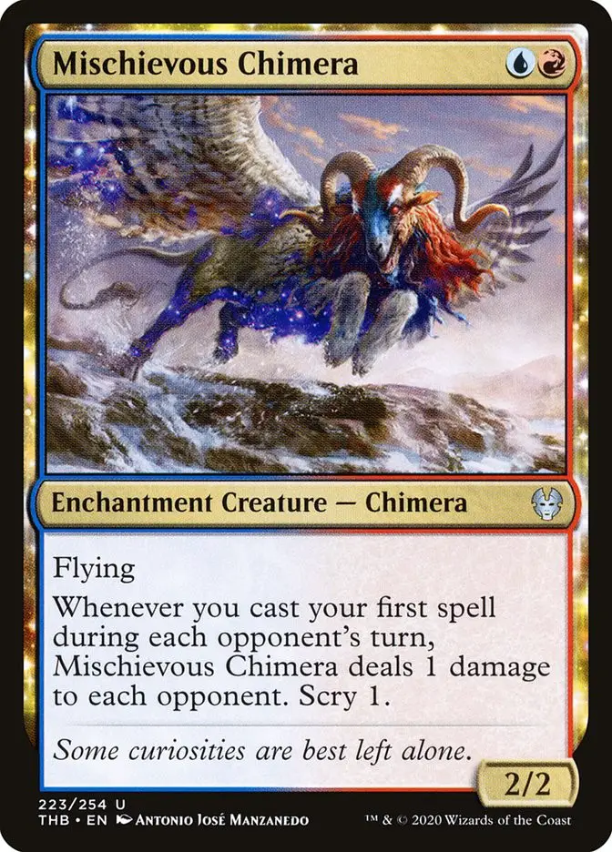 Mischievous Chimera (Theros Beyond Death)