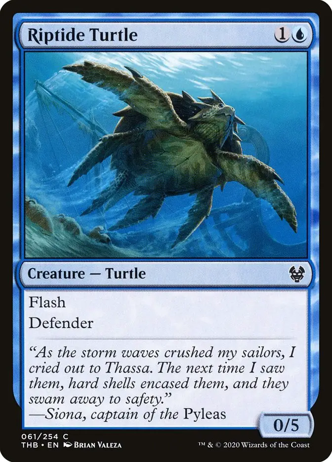 Riptide Turtle (Theros Beyond Death)