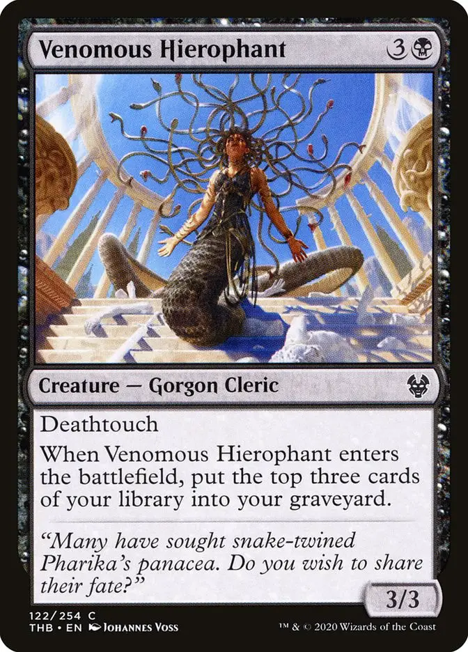 Venomous Hierophant (Theros Beyond Death)