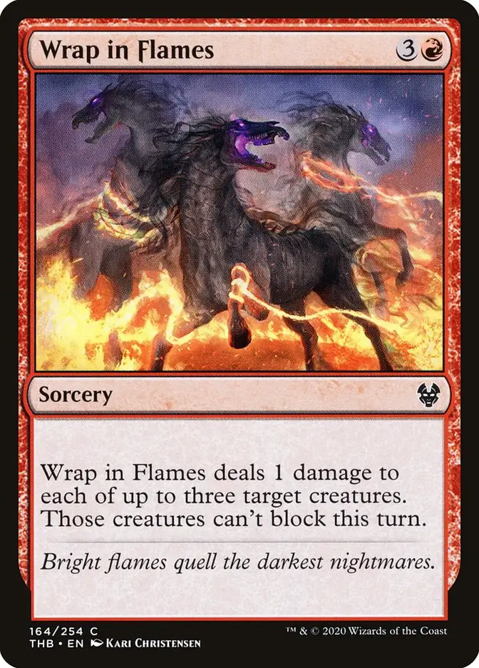 Wrap in Flames (Theros Beyond Death)