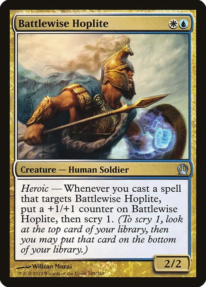 Battlewise Hoplite (Theros)