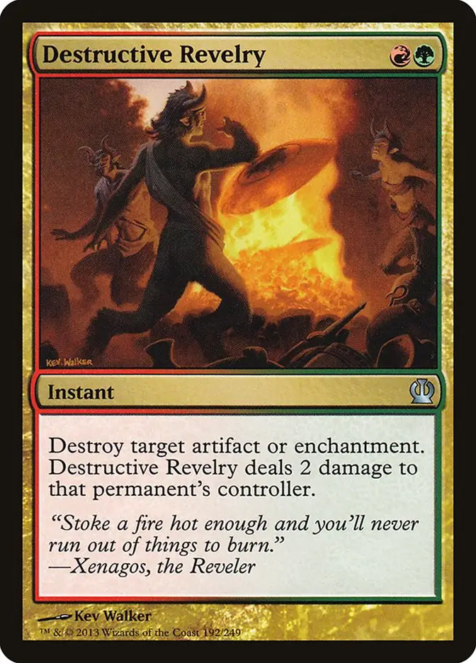 Destructive Revelry (Theros)