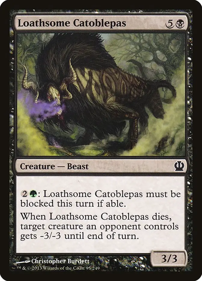 Loathsome Catoblepas (Theros)