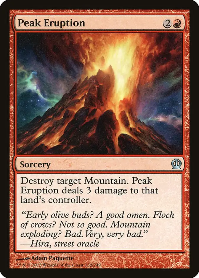Peak Eruption (Theros)