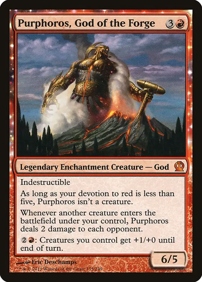 Purphoros  God of the Forge (Theros)