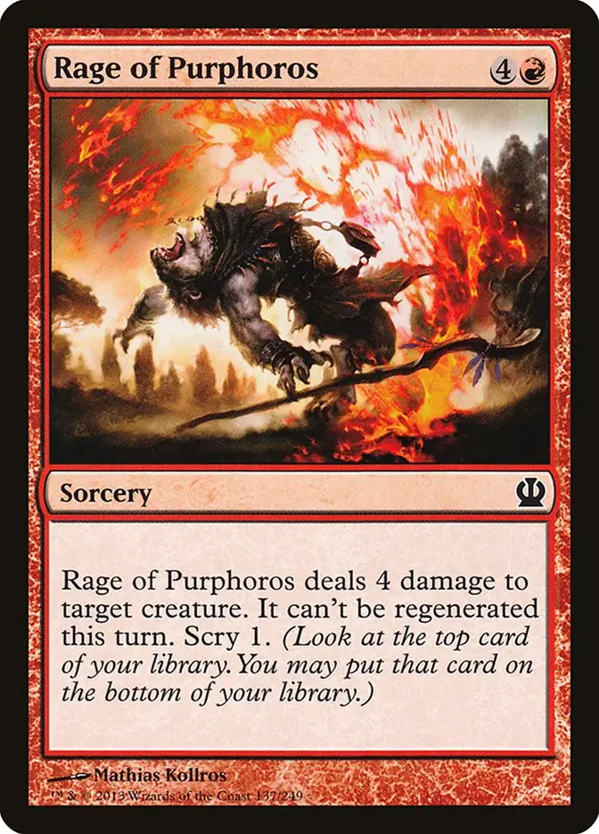 Rage of Purphoros (Theros)