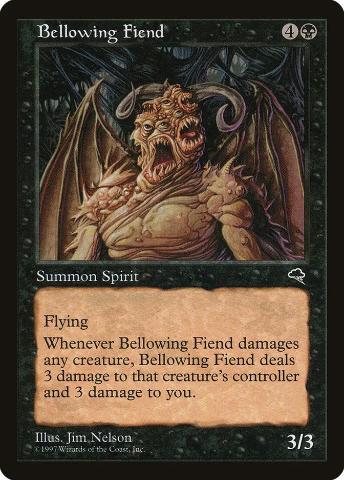 Bellowing Fiend (Tempest)