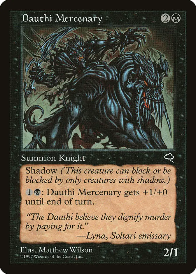 Dauthi Mercenary (Tempest)