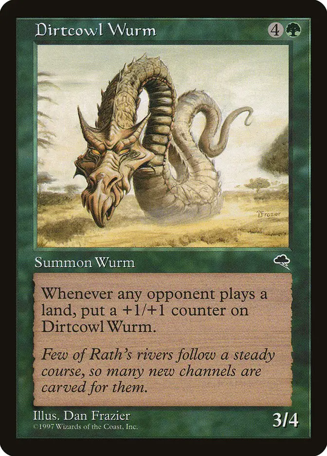 Dirtcowl Wurm (Tempest)