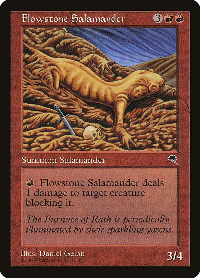 Flowstone Salamander (Tempest)