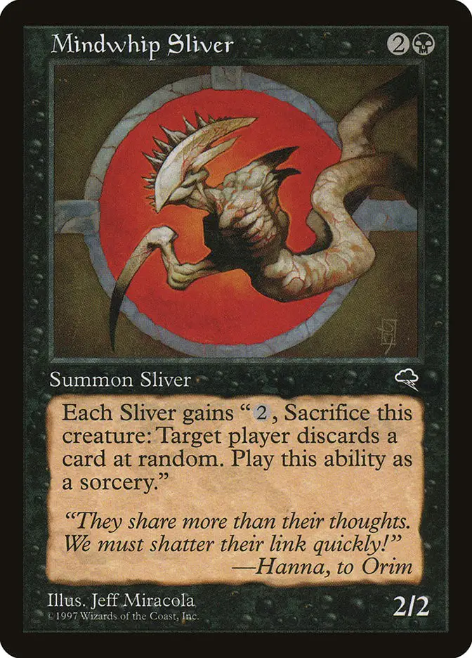 Mindwhip Sliver (Tempest)