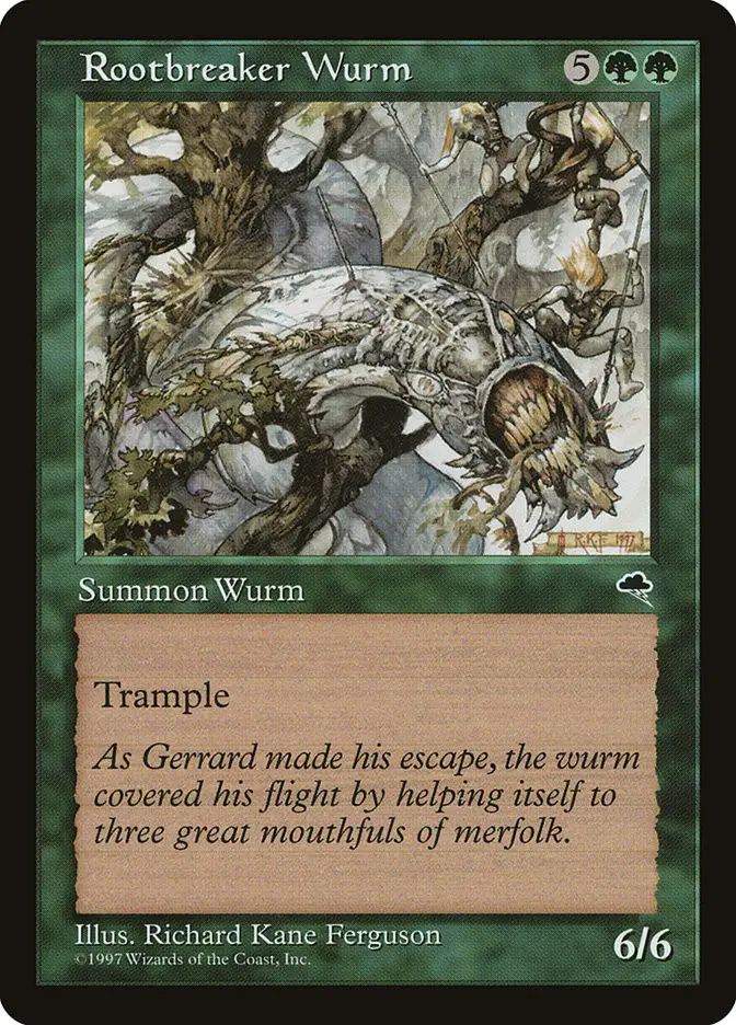 Rootbreaker Wurm (Tempest)