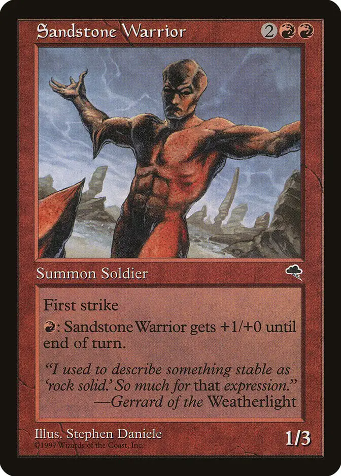 Sandstone Warrior (Tempest)