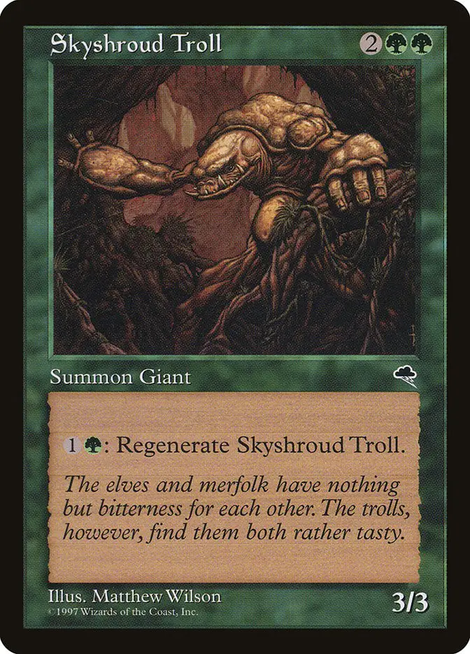 Skyshroud Troll (Tempest)