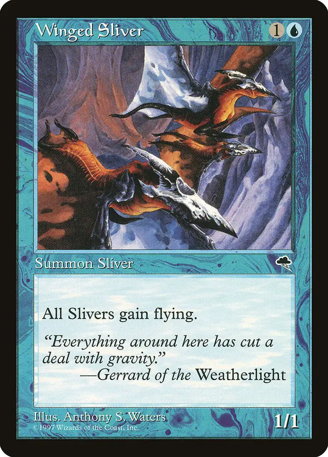 Winged Sliver (Tempest)