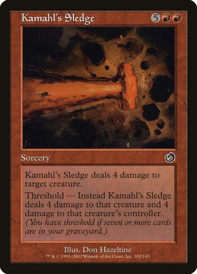 Kamahl s Sledge (Torment)