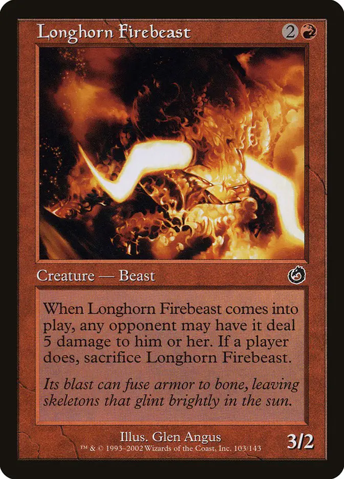 Longhorn Firebeast (Torment)