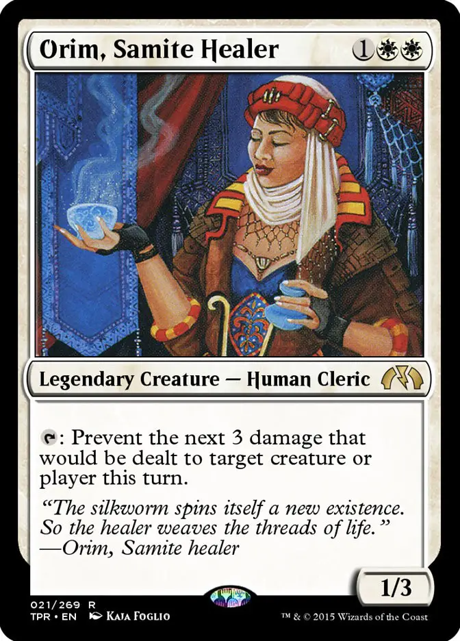 Orim  Samite Healer (Tempest Remastered)