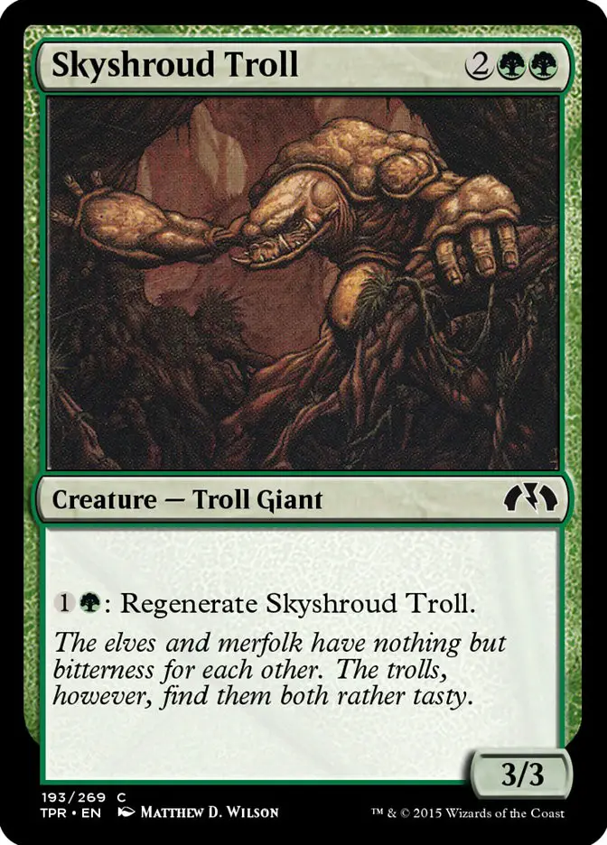 Skyshroud Troll (Tempest Remastered)
