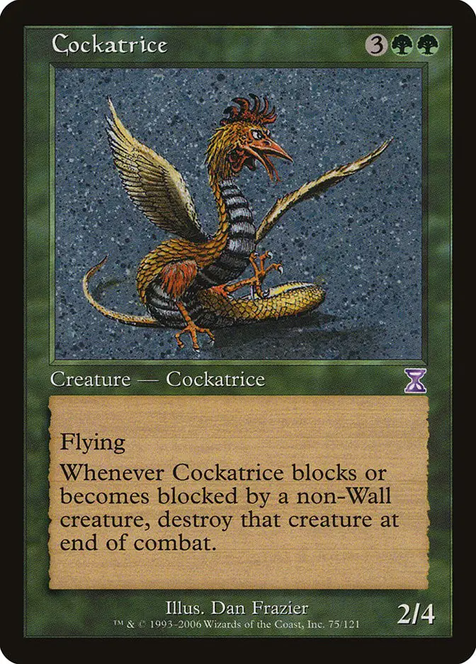 Cockatrice (Time Spiral Timeshifted)