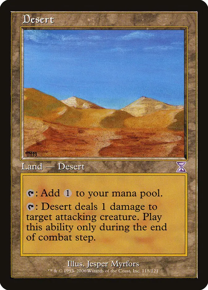 Desert (Time Spiral Timeshifted)