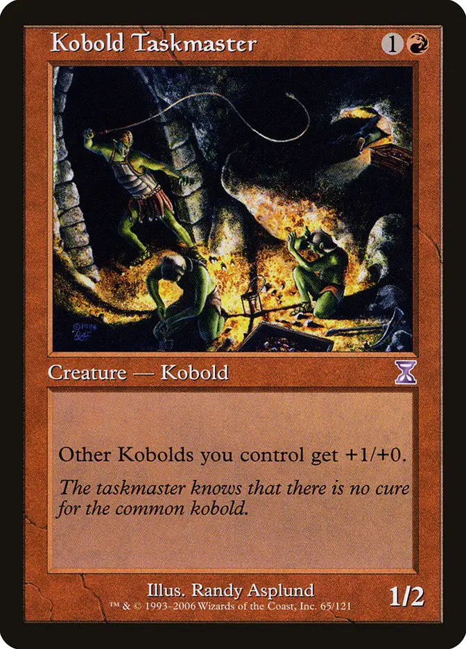 Kobold Taskmaster (Time Spiral Timeshifted)