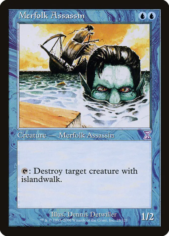 Merfolk Assassin (Time Spiral Timeshifted)