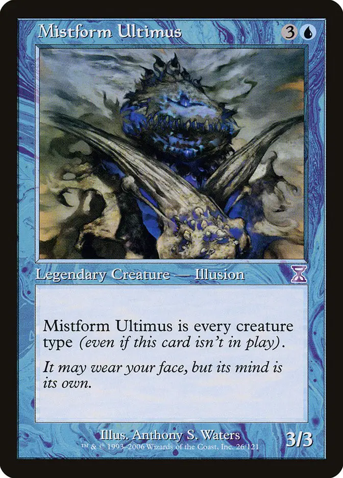 Mistform Ultimus (Time Spiral Timeshifted)
