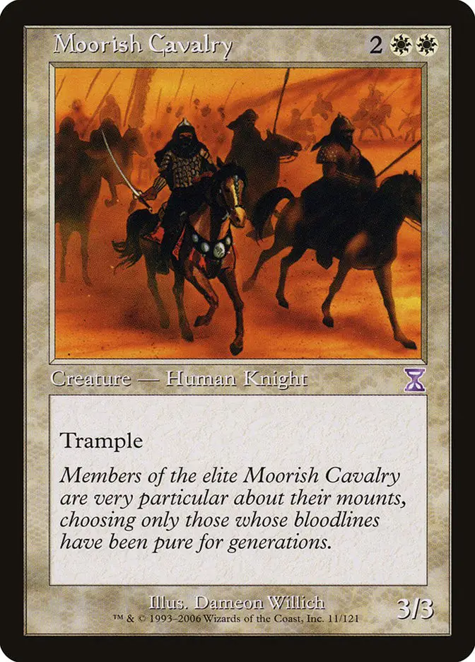 Moorish Cavalry (Time Spiral Timeshifted)