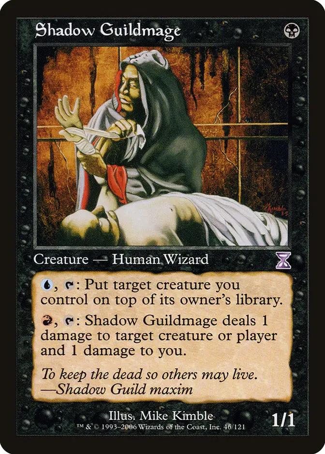 Shadow Guildmage (Time Spiral Timeshifted)