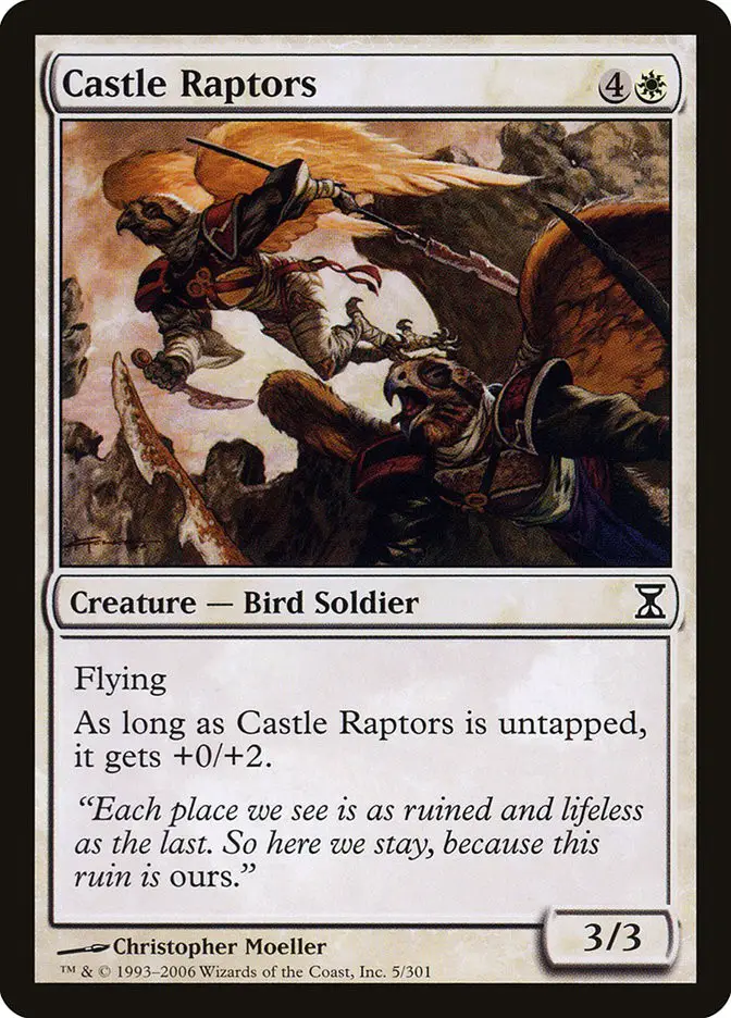 Castle Raptors (Time Spiral)