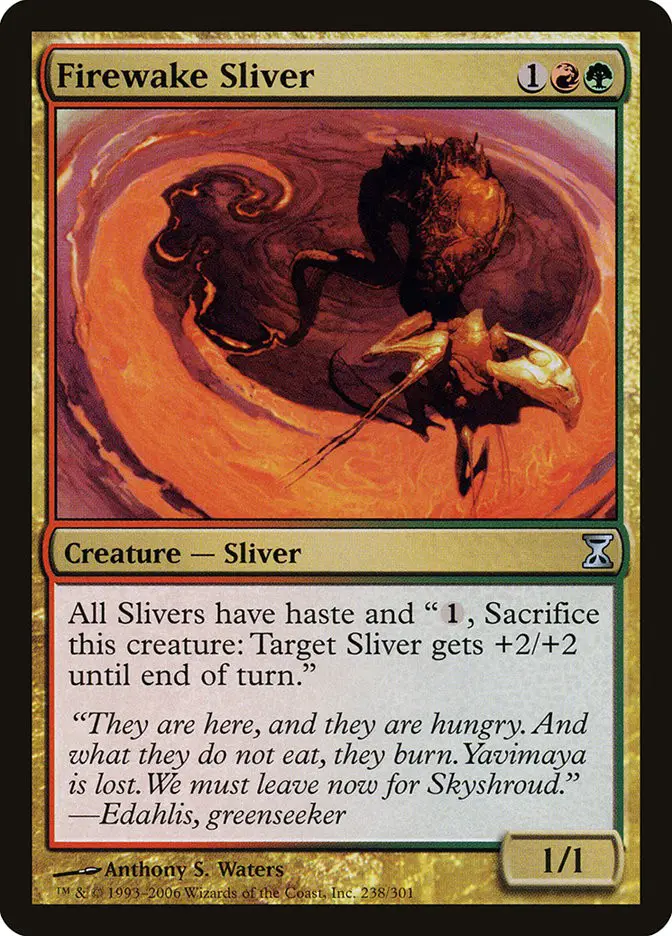 Firewake Sliver (Time Spiral)