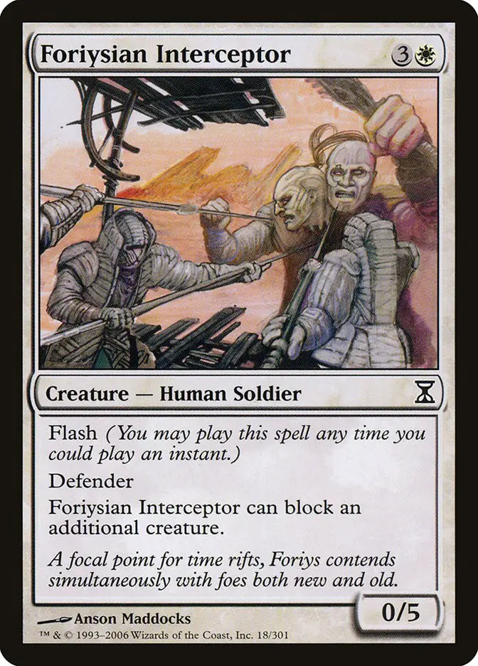 Foriysian Interceptor (Time Spiral)