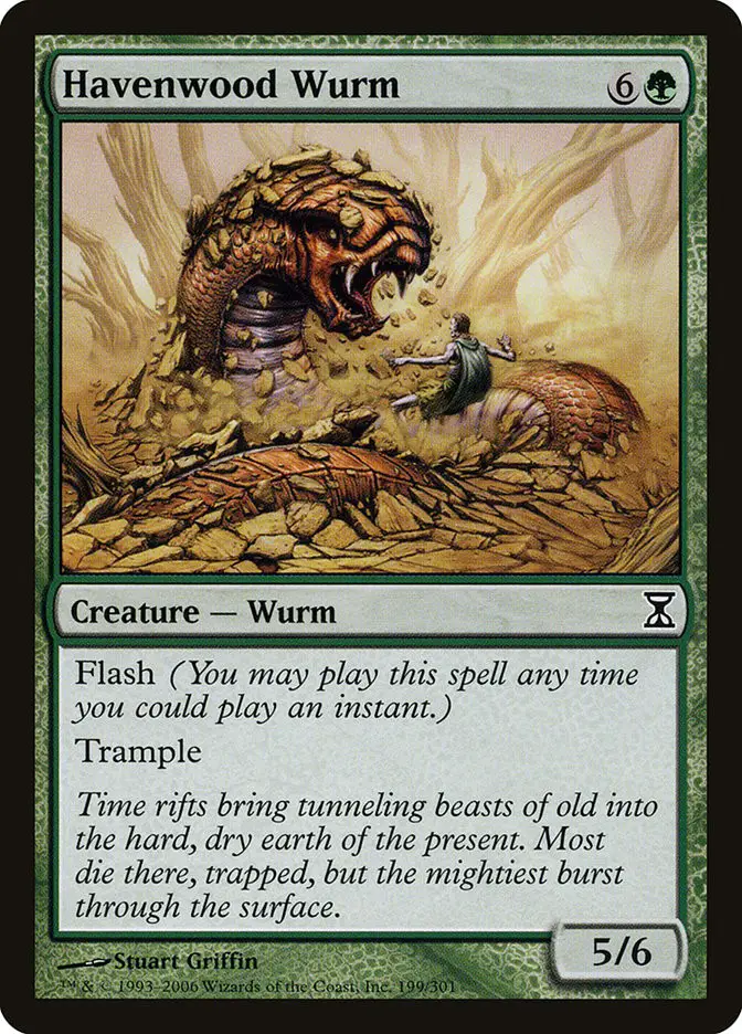Havenwood Wurm (Time Spiral)