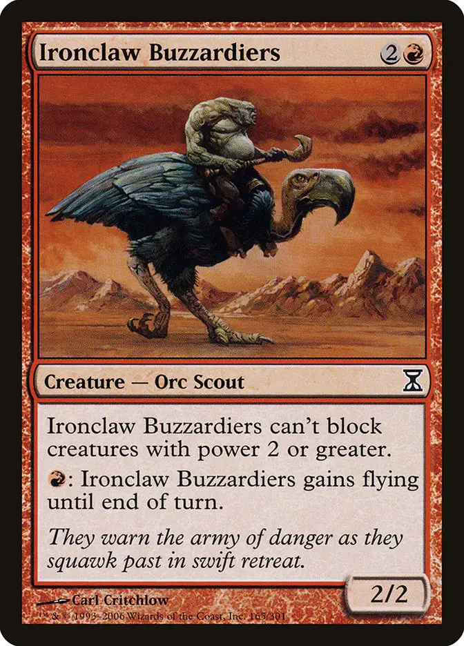 Ironclaw Buzzardiers (Time Spiral)