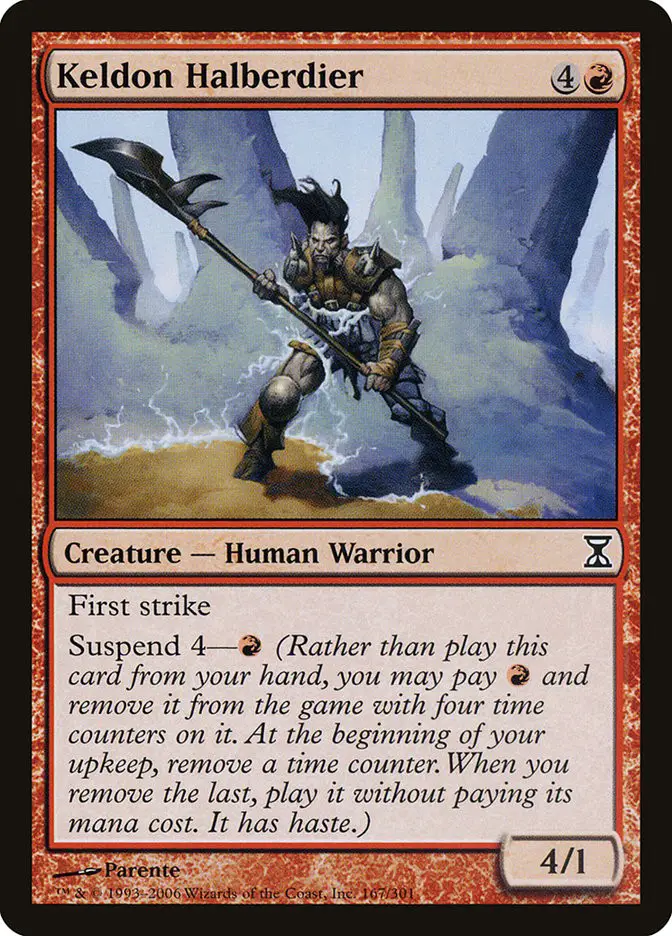 Keldon Halberdier (Time Spiral)