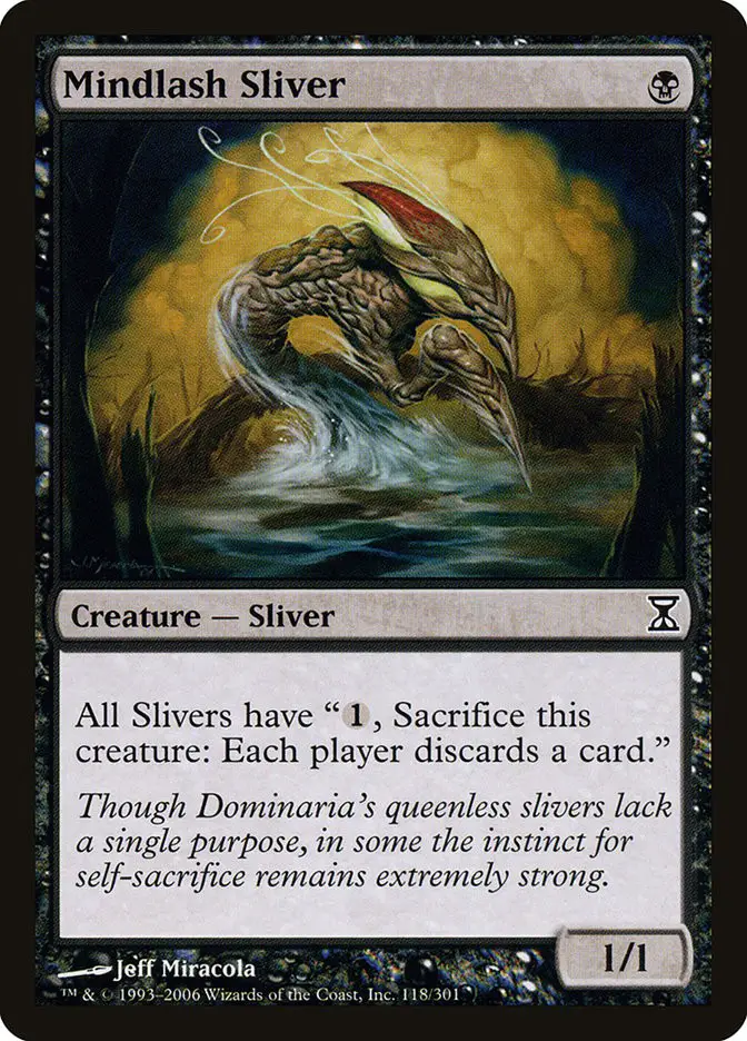Mindlash Sliver (Time Spiral)