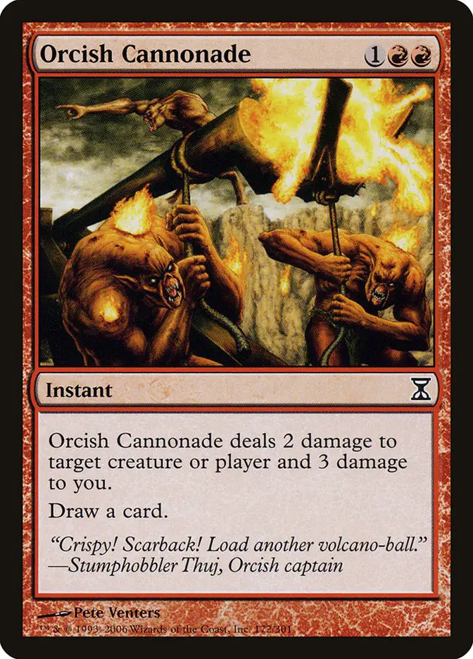 Orcish Cannonade (Time Spiral)