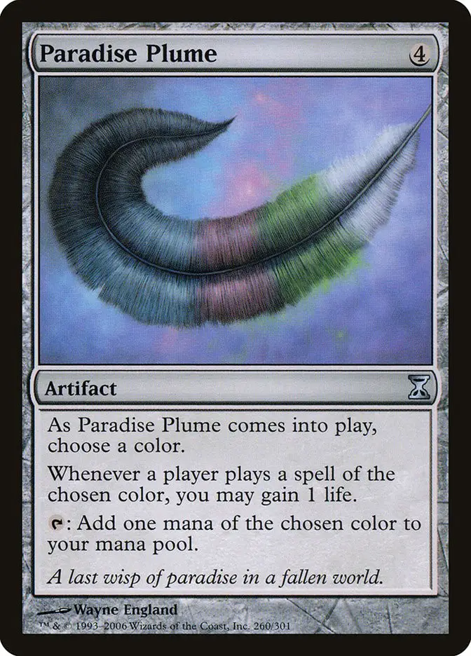 Paradise Plume (Time Spiral)