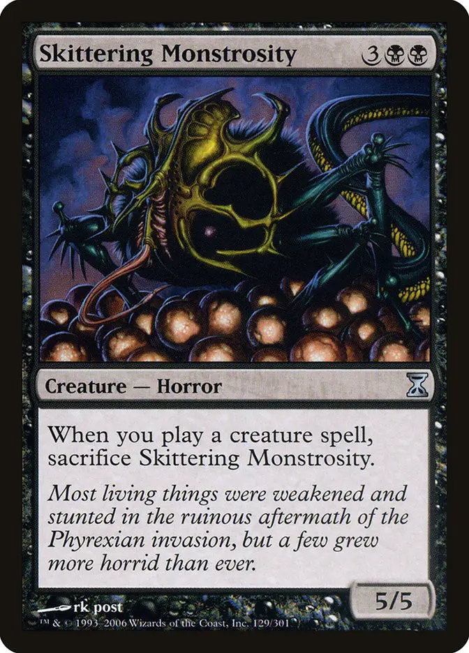 Skittering Monstrosity (Time Spiral)