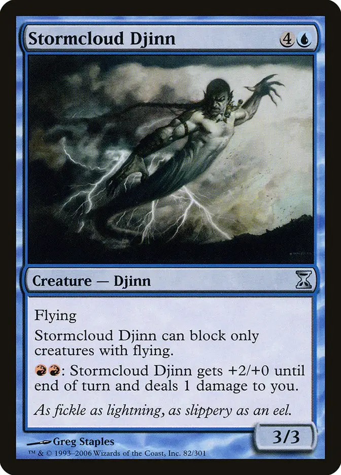 Stormcloud Djinn (Time Spiral)