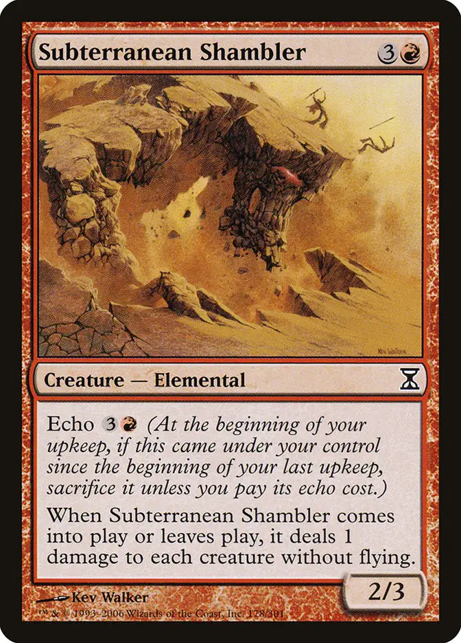 Subterranean Shambler (Time Spiral)