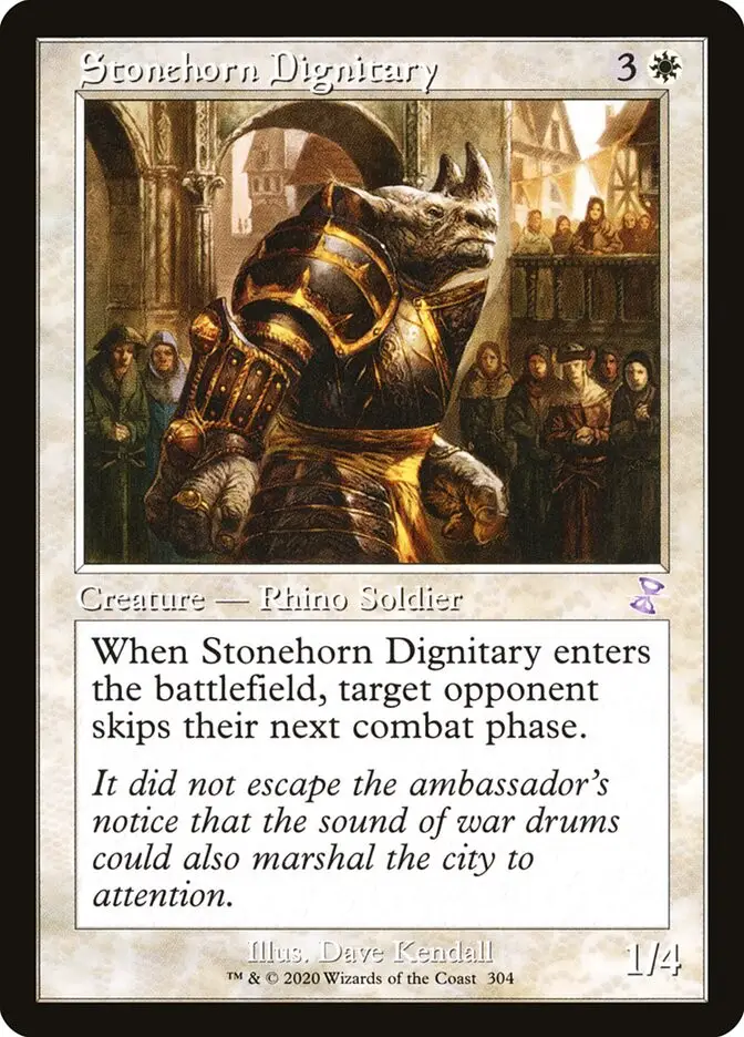 Stonehorn Dignitary (Time Spiral Remastered)