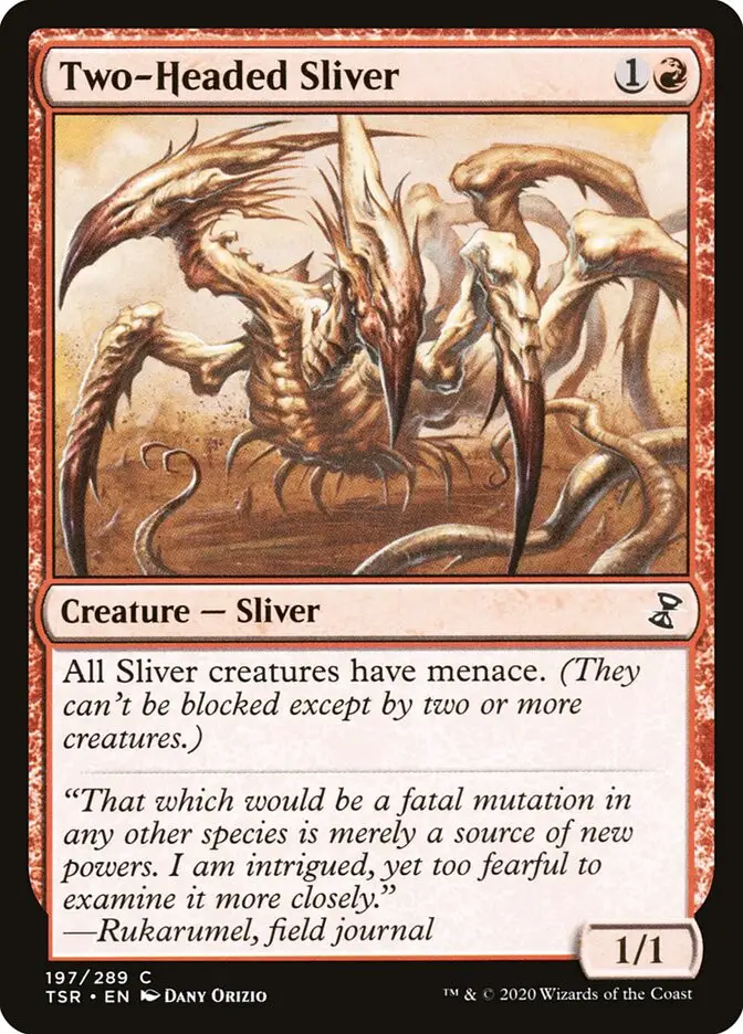 Two Headed Sliver (Time Spiral Remastered)
