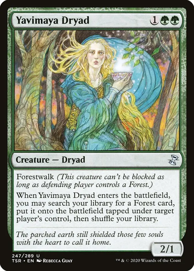 Yavimaya Dryad (Time Spiral Remastered)